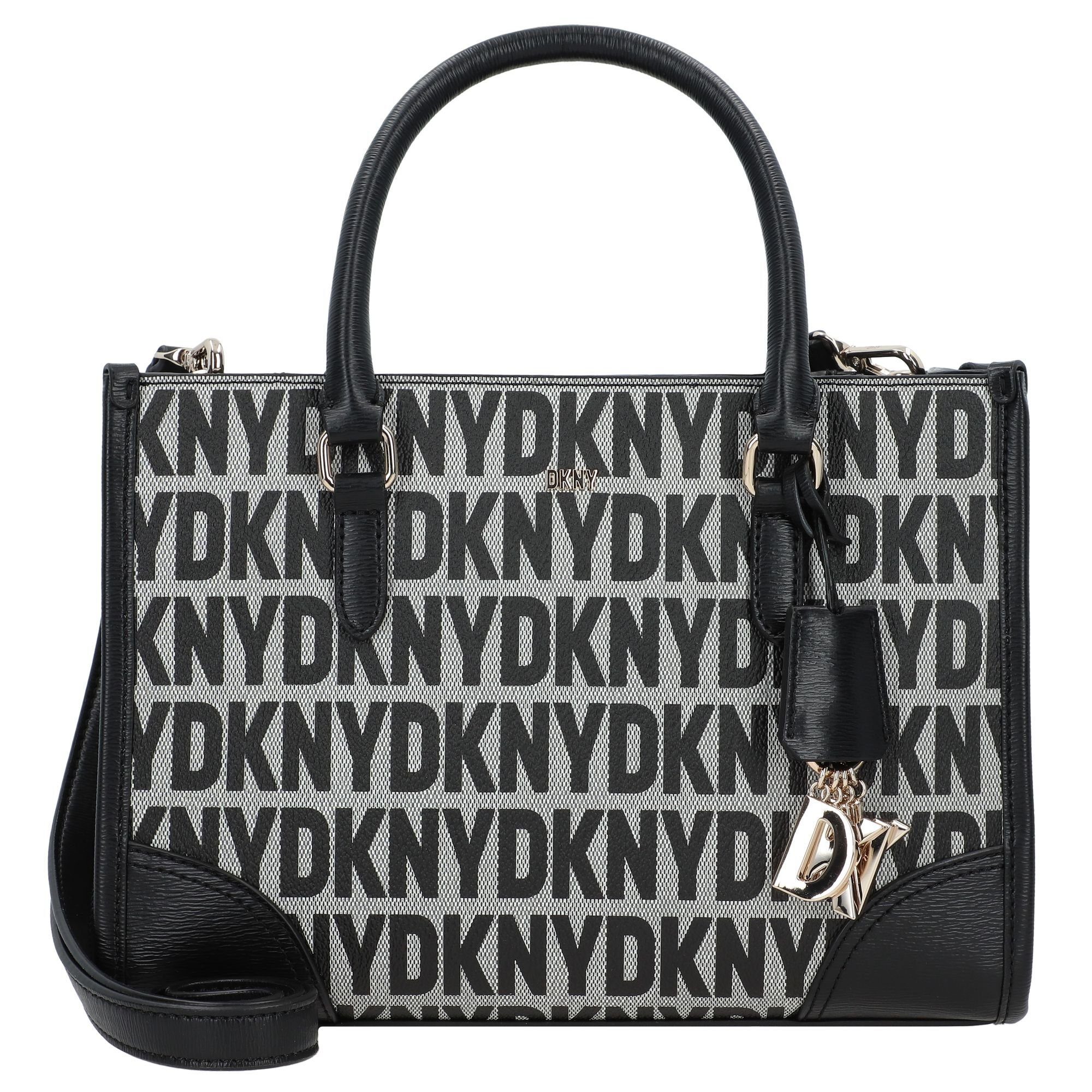 Nummer 1 Sonderpreis! DKNY Henkeltasche Perri Polyurethan Box, black-logo