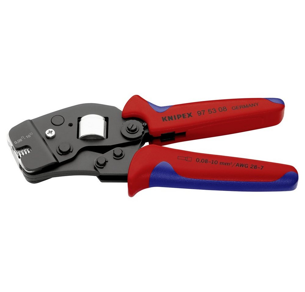 Thumbnail - Knipex Crimpzange Knipex 97 53 08 Crimpzange Aderendhülsen 0.08 bis 10 mm²