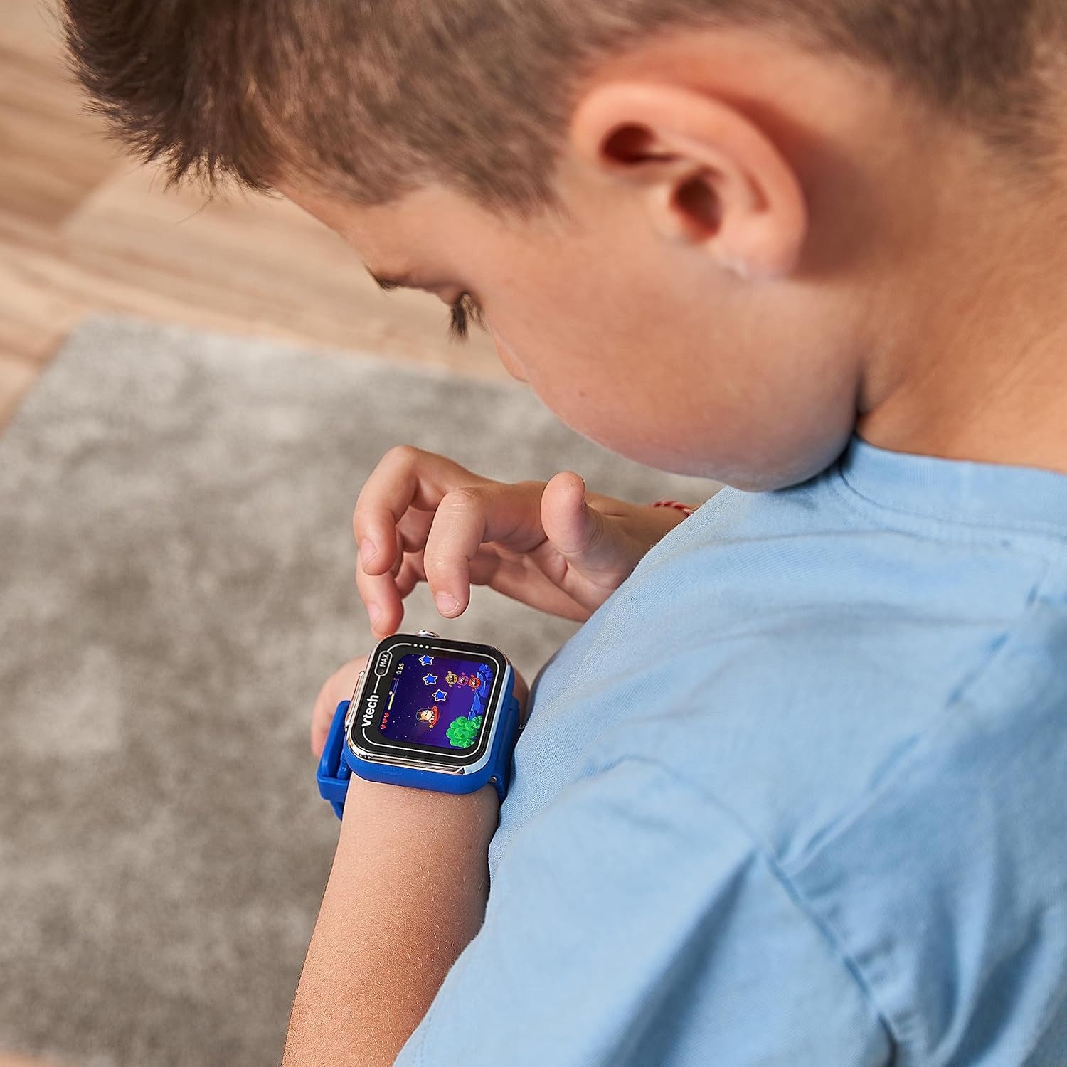 Vtech® Smartwatch (4,2 cm, sim), Kinder Smartwatch mit großem Display und Dual Kamera