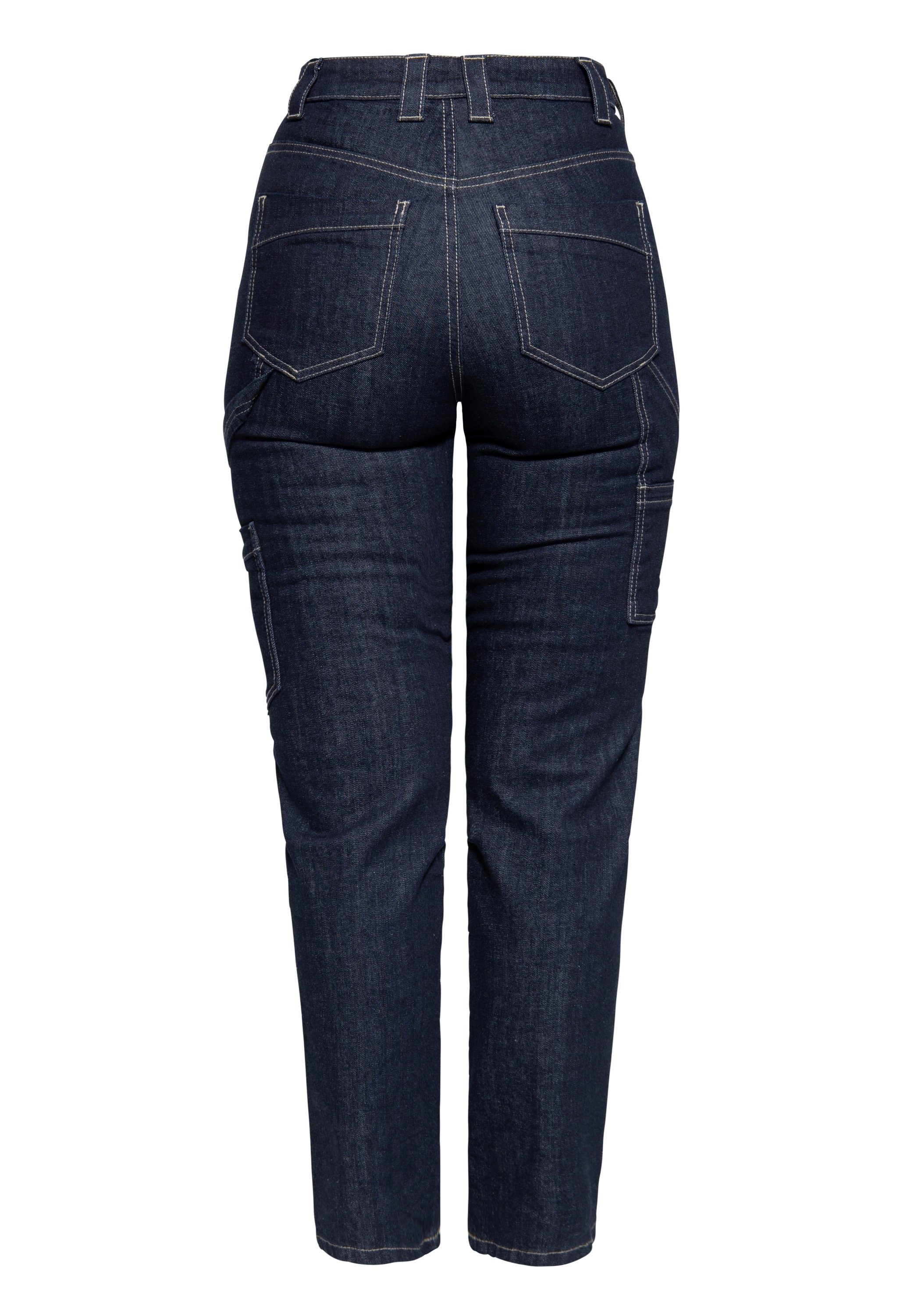 Workwear-Style Straight-Jeans im QueenKerosin