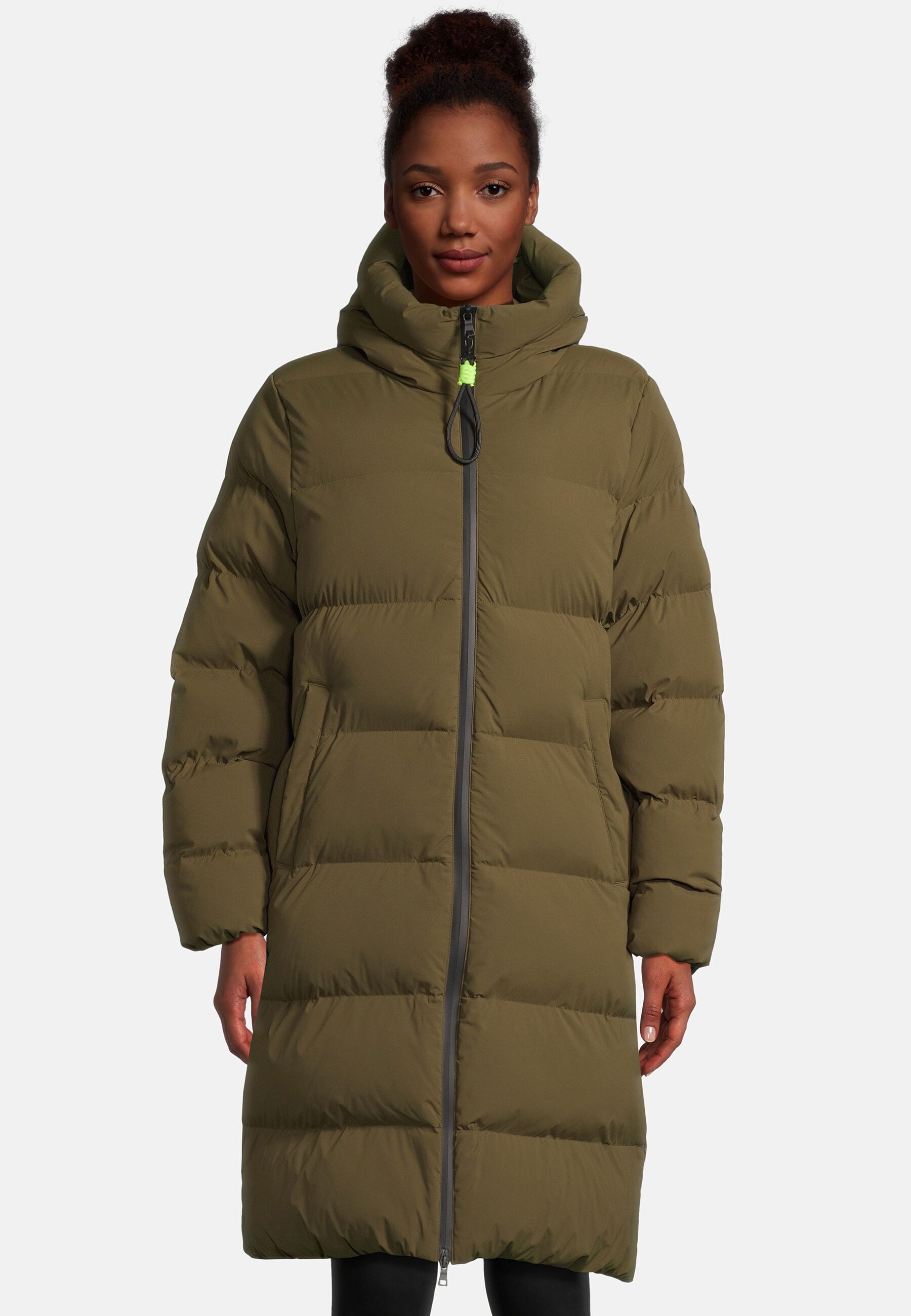 No.1 COMO Wintermantel LUZIE mit Kapuze