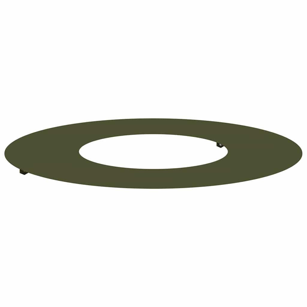 vidaXL Blumentopf Flacher Baumring Olivgrün Ø30 günstig online kaufen