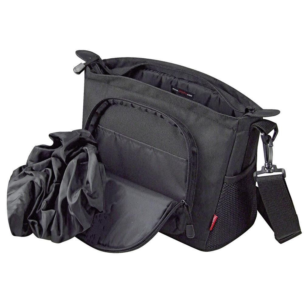 KlickFix Fahrradtasche KLICKfix Lenkertasche Allegra schwarz Größe 22x14x33cm 5l mit Klickfix