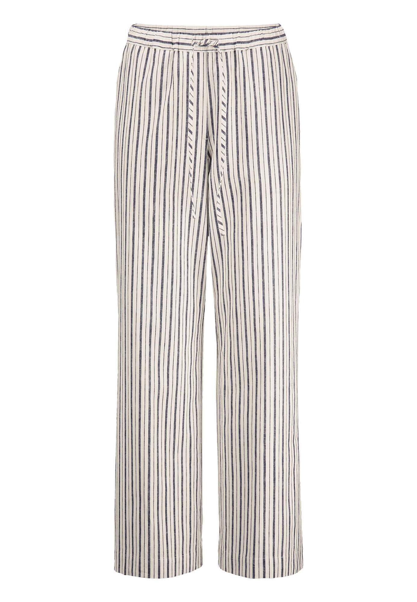 Hessnatur Stoffhose aus Leinen und Baumwolle (1-tlg)