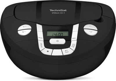 TechniSat VIOLA CD-1 tragbarer CD-Player (Bluetooth, UKW-Radio (mit PLL), Netz- und Batteriebetrieb)