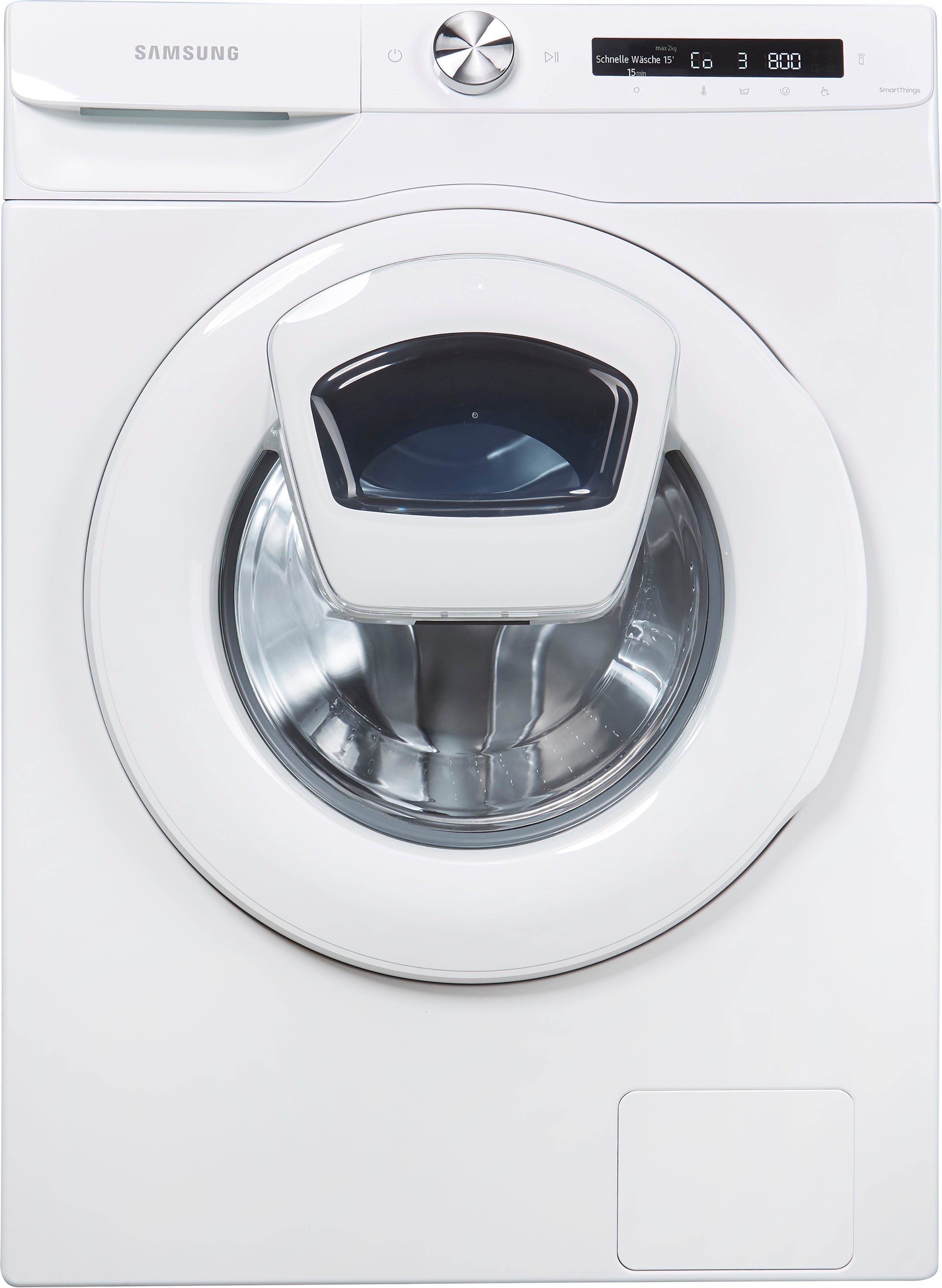 AddWash™ Waschmaschine WW5500T 1400 Samsung WW80T554ATW, 8 U/min, kg,