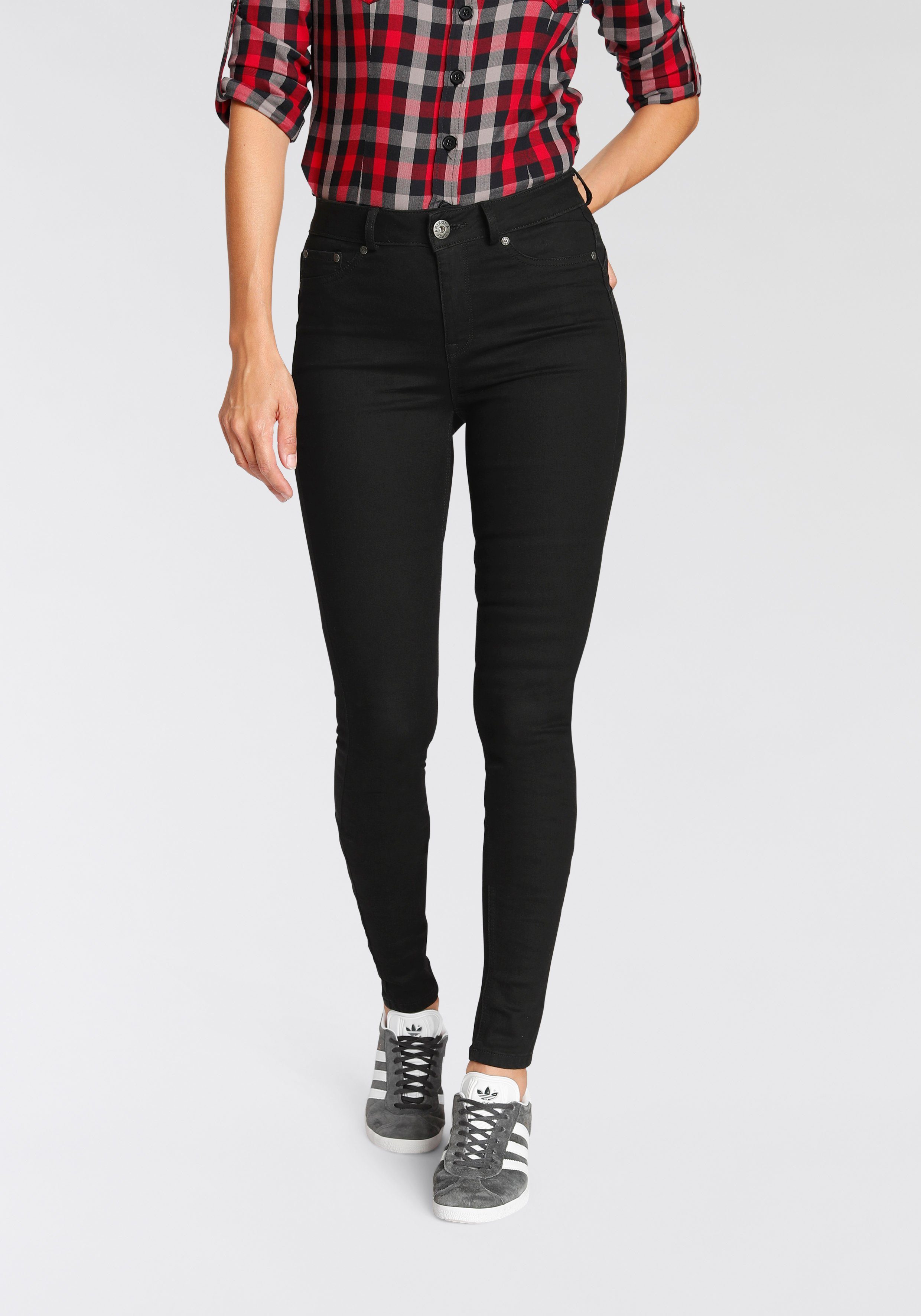 Arizona Skinny-fit-Jeans Ultra Stretch skinny-fit, betonte günstig online kaufen