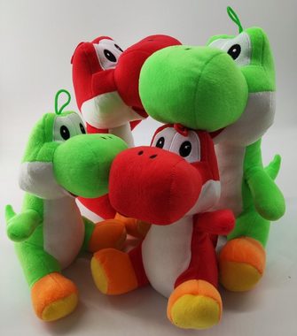 soma Kuscheltier Yoshi Drache Super Mario Brothers Rot 30cm plüsch (1-St), Super weicher Plüsch Stofftier Kuscheltier für Kinder zum spielen