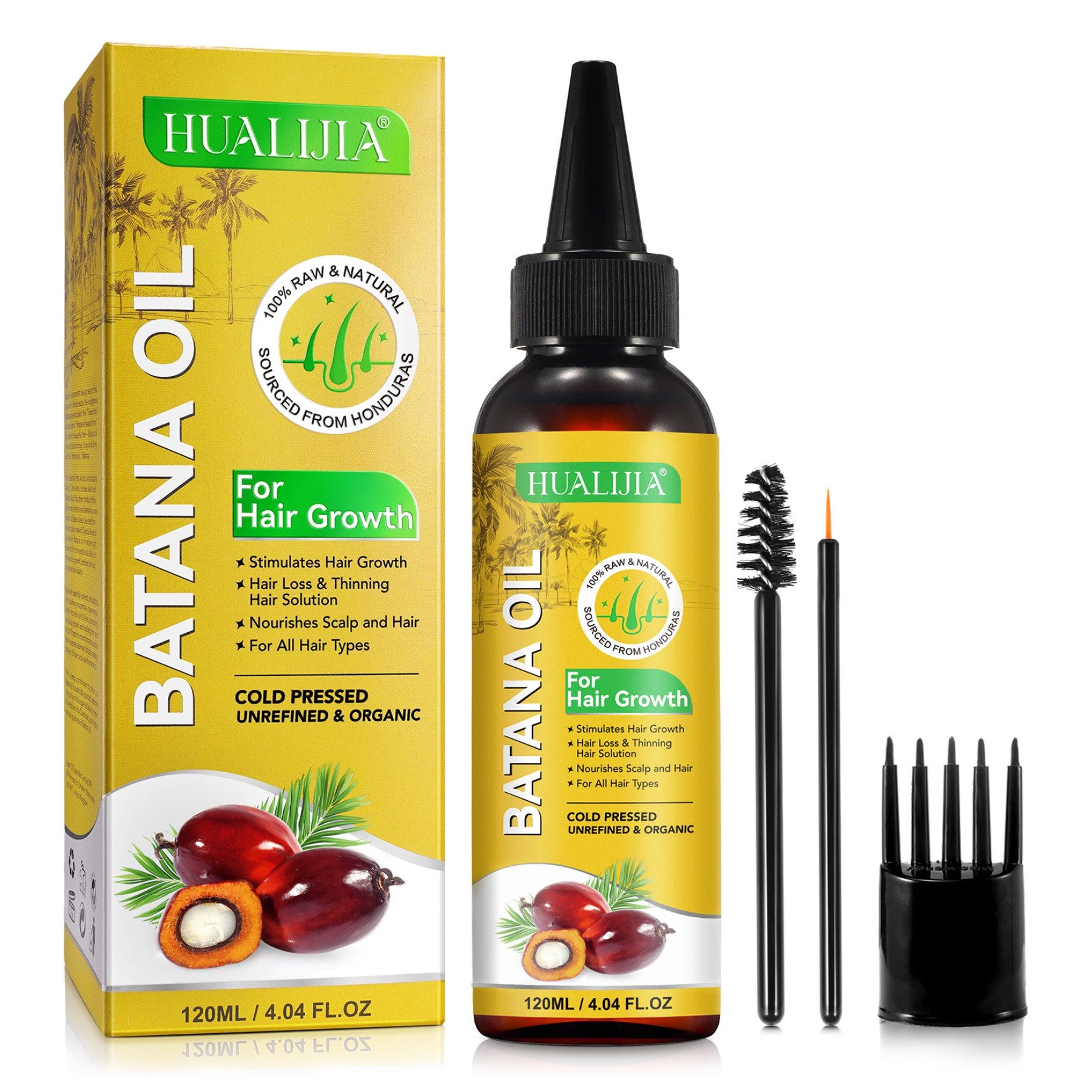 P-Beauty Cosmetic Accessories Haaröl Batana Öl Haaröl für Haare Haarwachstum Haarpflege Wimpern Augenbrauen, 1-tlg., Haaröl, Haarpflege, Batana Öl