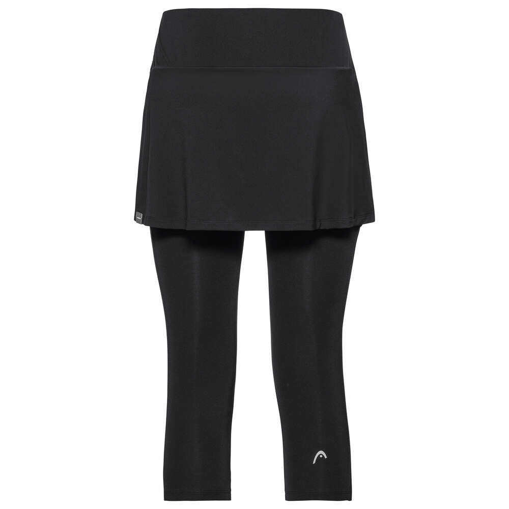 Head Tennisrock (Rock + 3/4 Tights) Club schwarz Damen günstig online kaufen