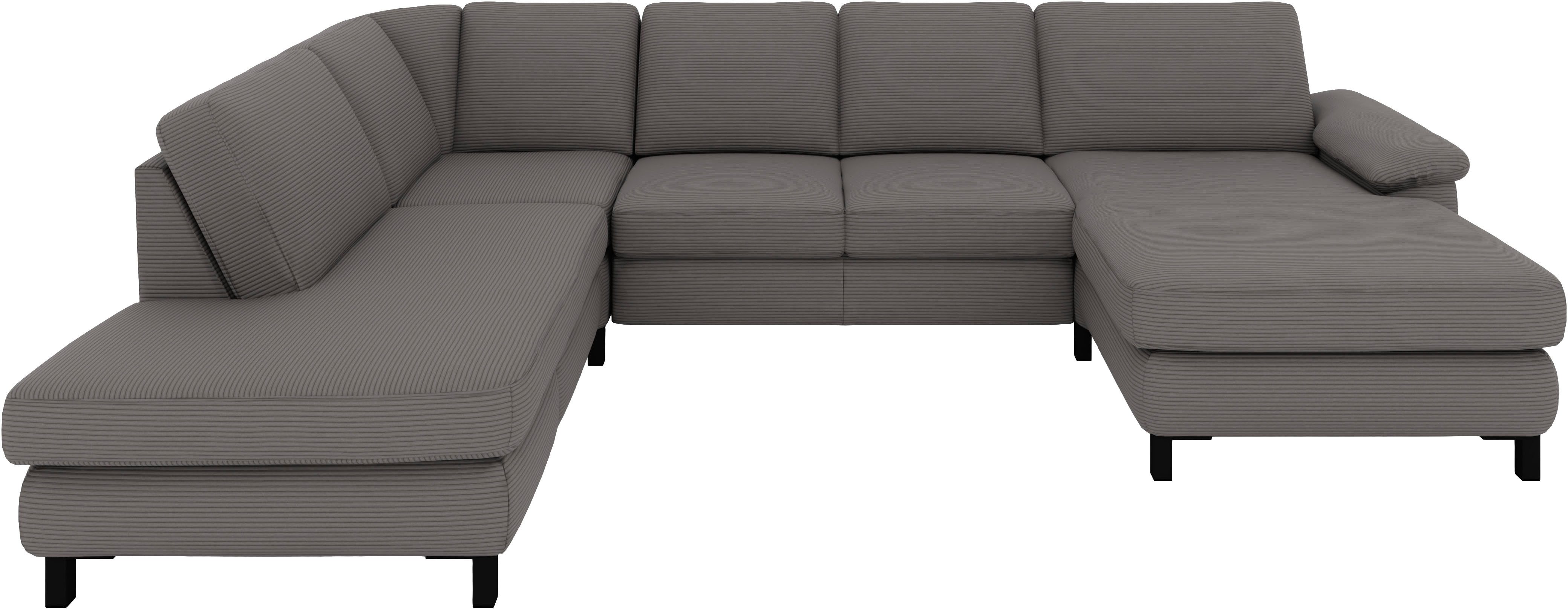 Musterring Ecksofa MR365, 3 Teile, Mit aufliegender 28 cm Armlehne, Material/Funktion wählbar,320 x 219cm
