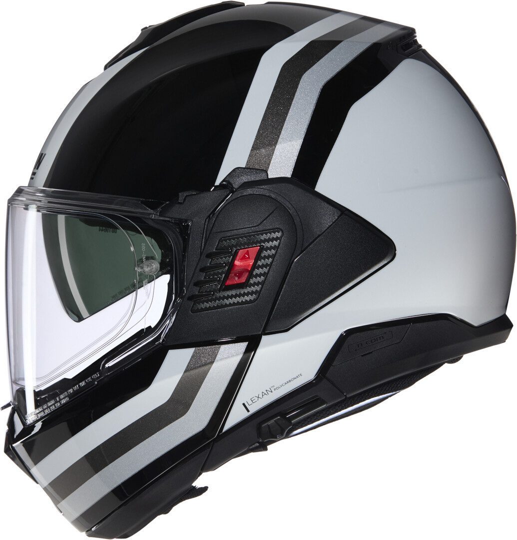NOLAN Motorradhelm N120-1 Lineo N-Com Klapphelm, vorbereitet für Kommunikationssystem,integriertes Sonnenvisier