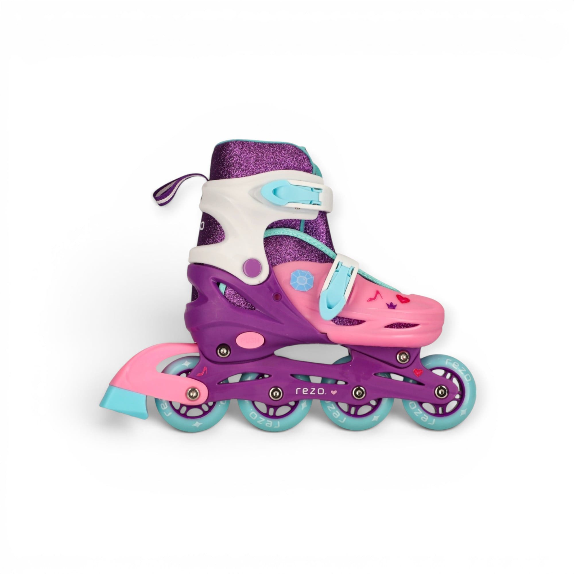 Rezo Inlineskates Hana Jr (Kugellager: ABEC 3) violett/pink Mädchen