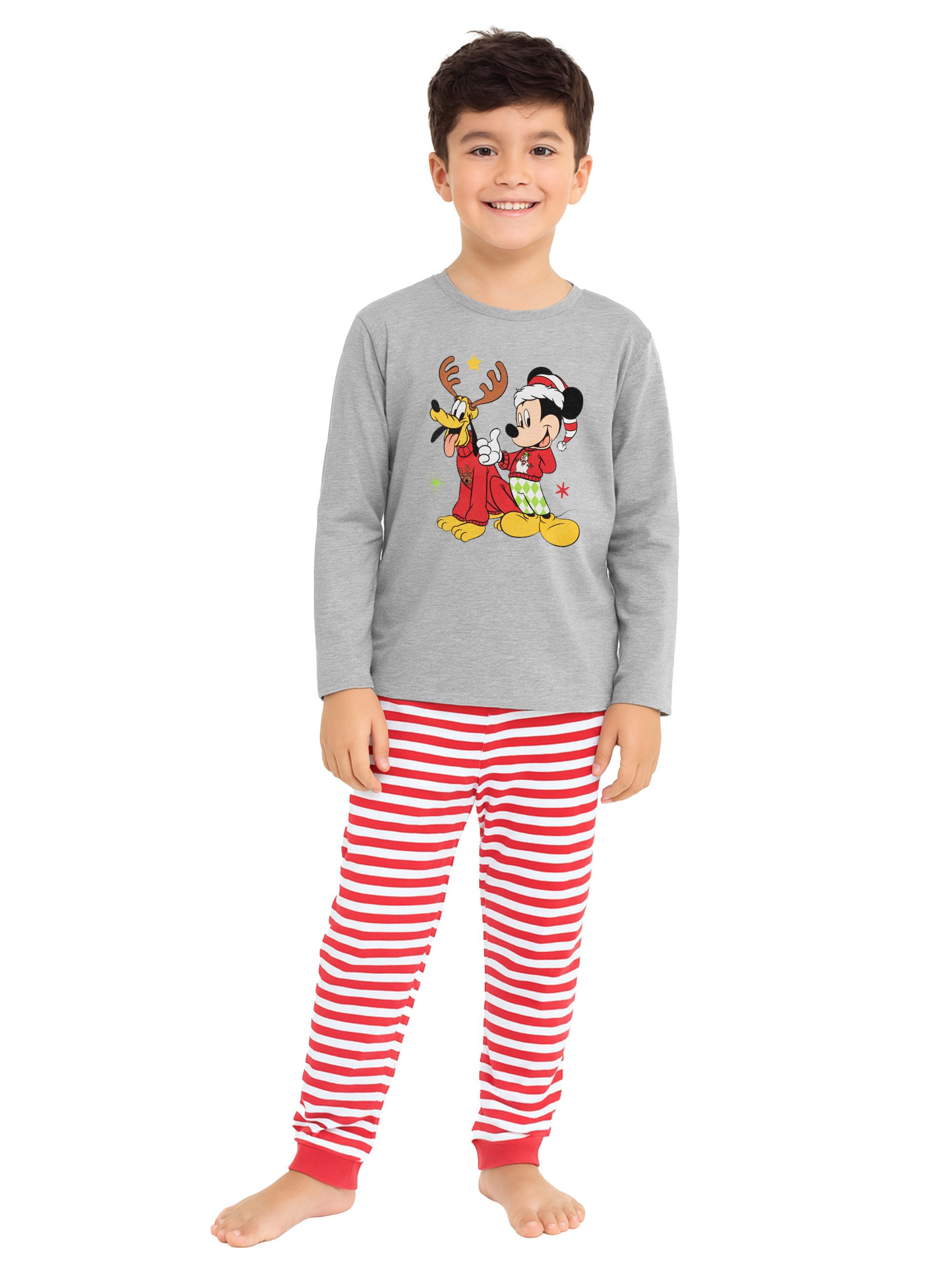 Schlafanzug Disney - Mickey Mouse & Pluto - XMAS Christmas, Set