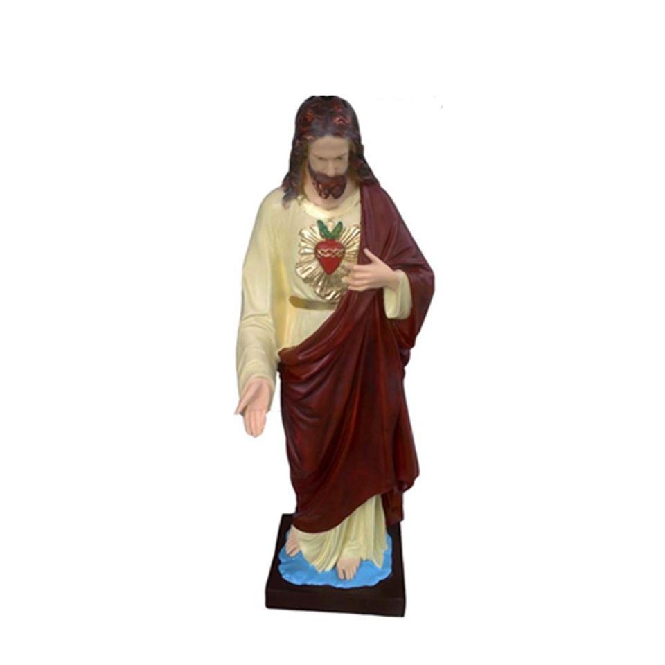 JVmoebel Dekofigur Deko Figur Statue Skulptur 113 cm Figuren Statuen Skulpturen Jesus