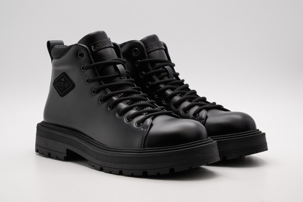Replay OBLIVION CLIMB Schnürstiefelette Schnürboots mit seitlichem Logo