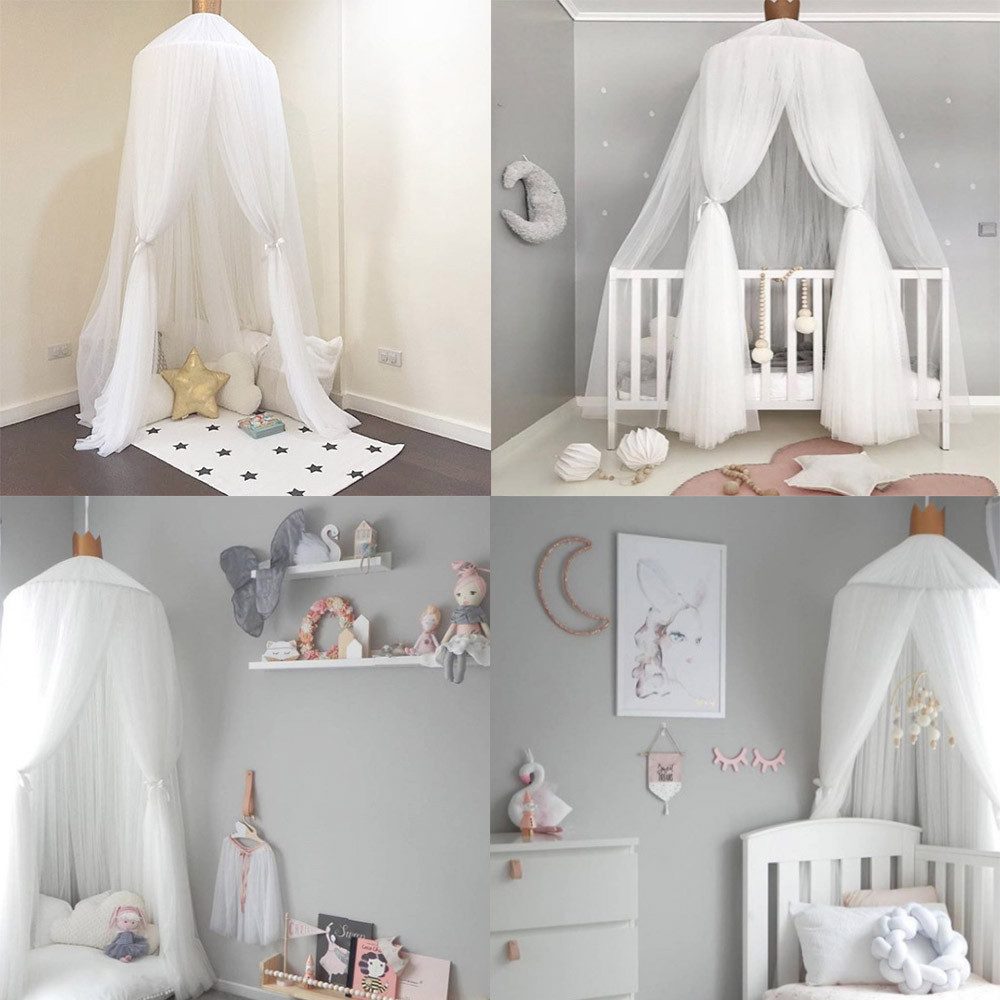 FELIXLEO Betthimmel Baldachin Kinderzimmer Deko Saumlänge 250cm*65 CM günstig online kaufen