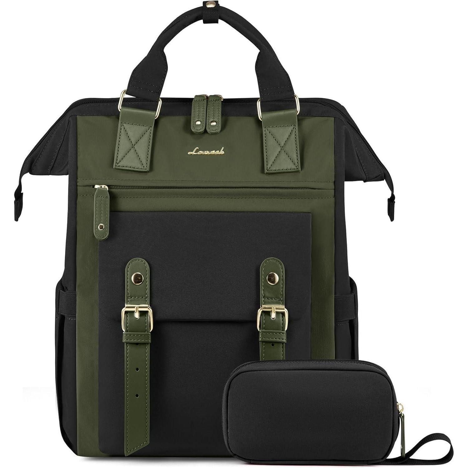 LuxusKollektion Laptoprucksack Damen Laptop Rucksack Mädchen Teenager 15,6 Zoll wasserdicht Uni