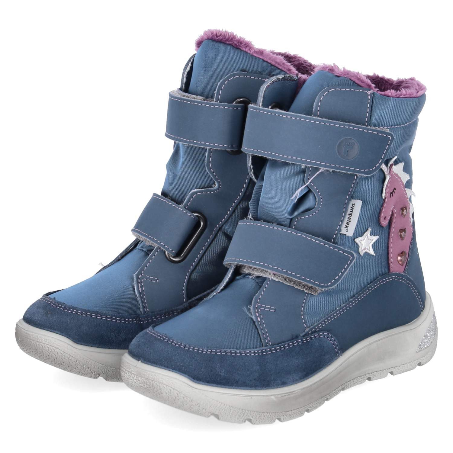 Ricosta Ricosta 50 8900602/140 Unisex Textil & Synthetik blue Winterstiefel