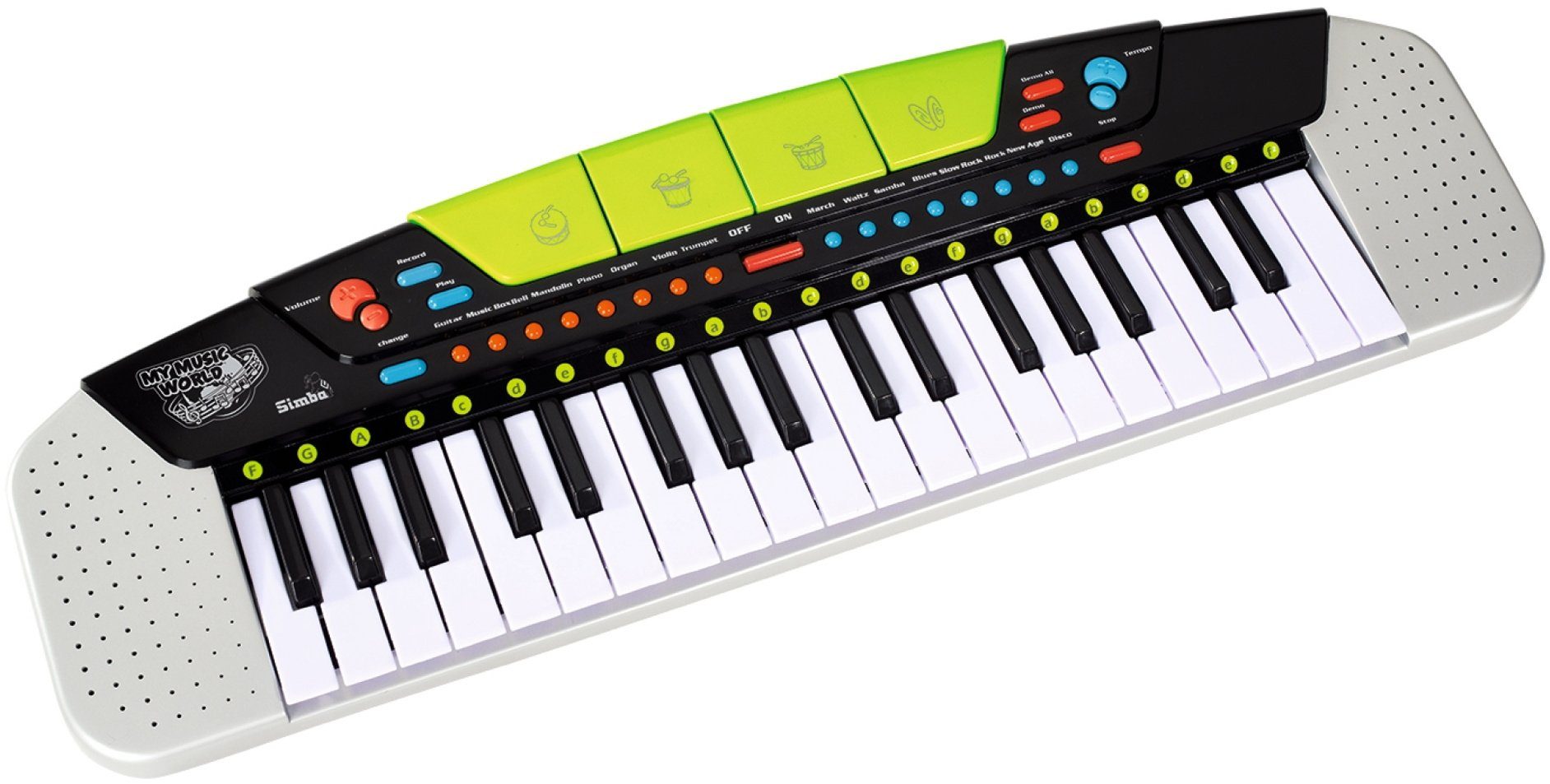 SIMBA Spielzeug-Musikinstrument Spielzeug Musik My Music World Keyboard Mod günstig online kaufen
