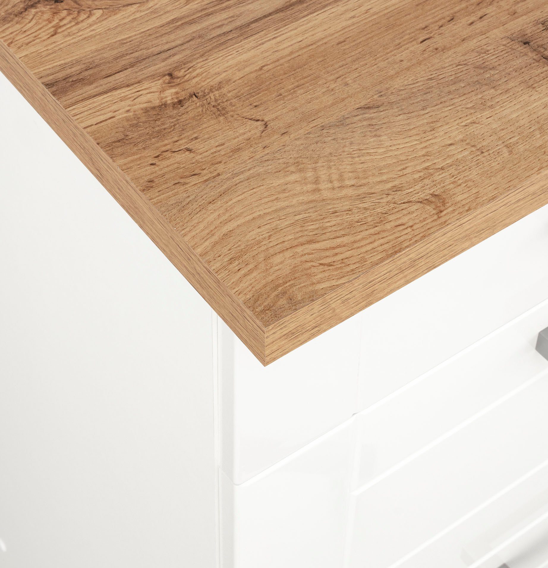 KOCHSTATION Küchenzeile KS-Tinnum, mit E-Geräten, Breite 180 cm