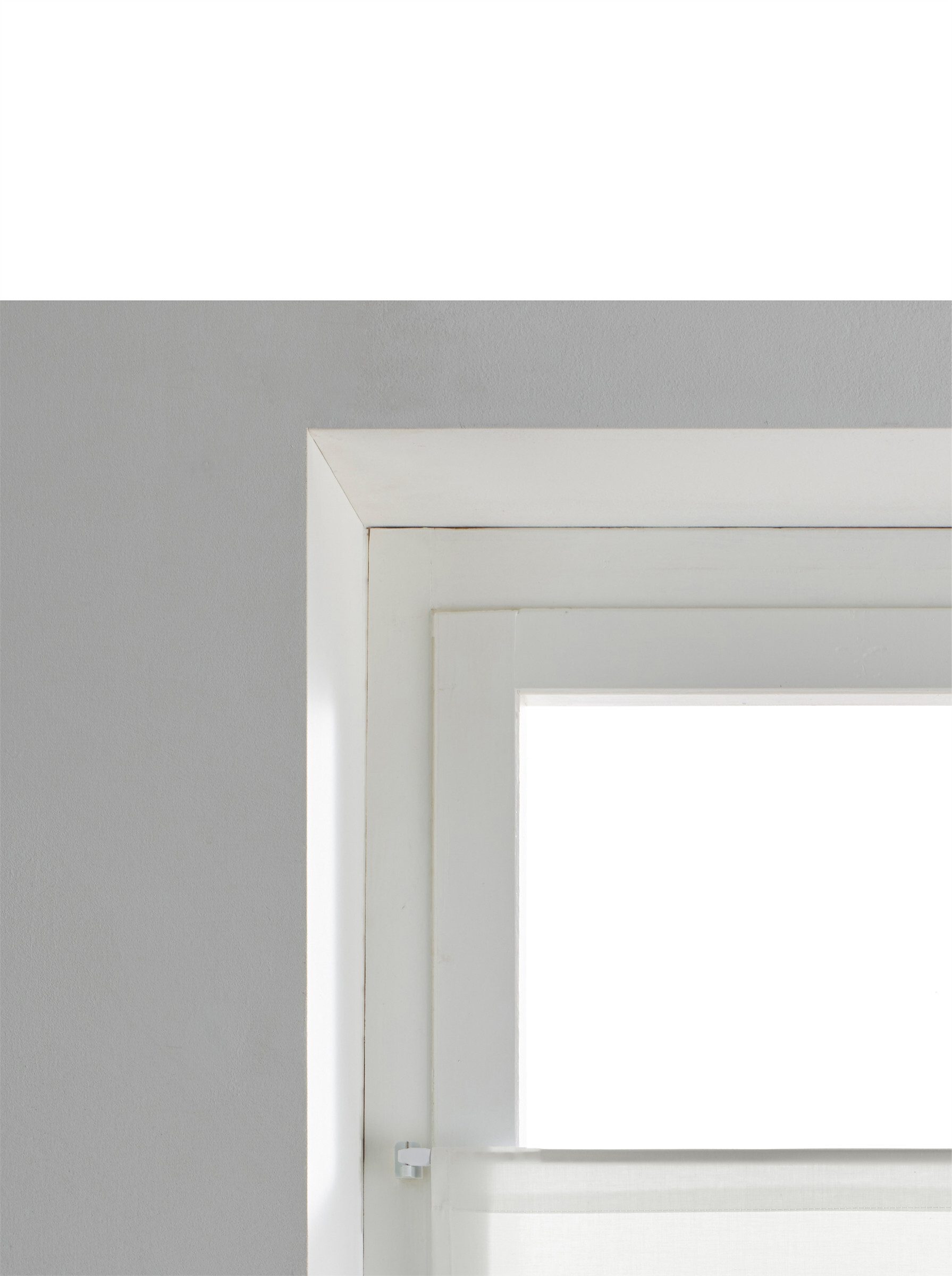 heine Gardine Scheibengardine (1 St), Stangendurchzug, halbtransparent, Kurzgardine