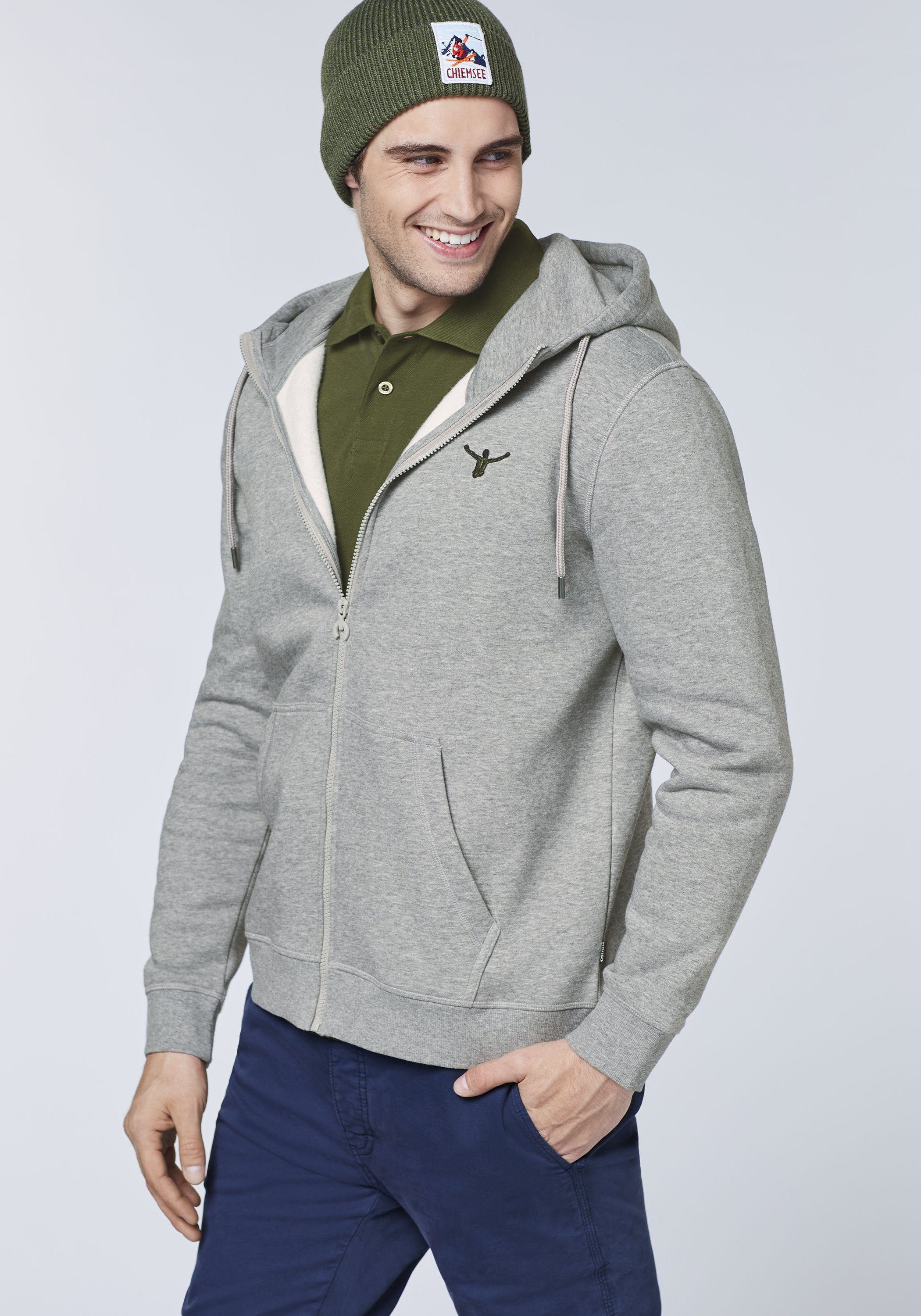 Chiemsee Sweatjacke Sweatjacke mit Kapuze und Jumper-Motiven 1