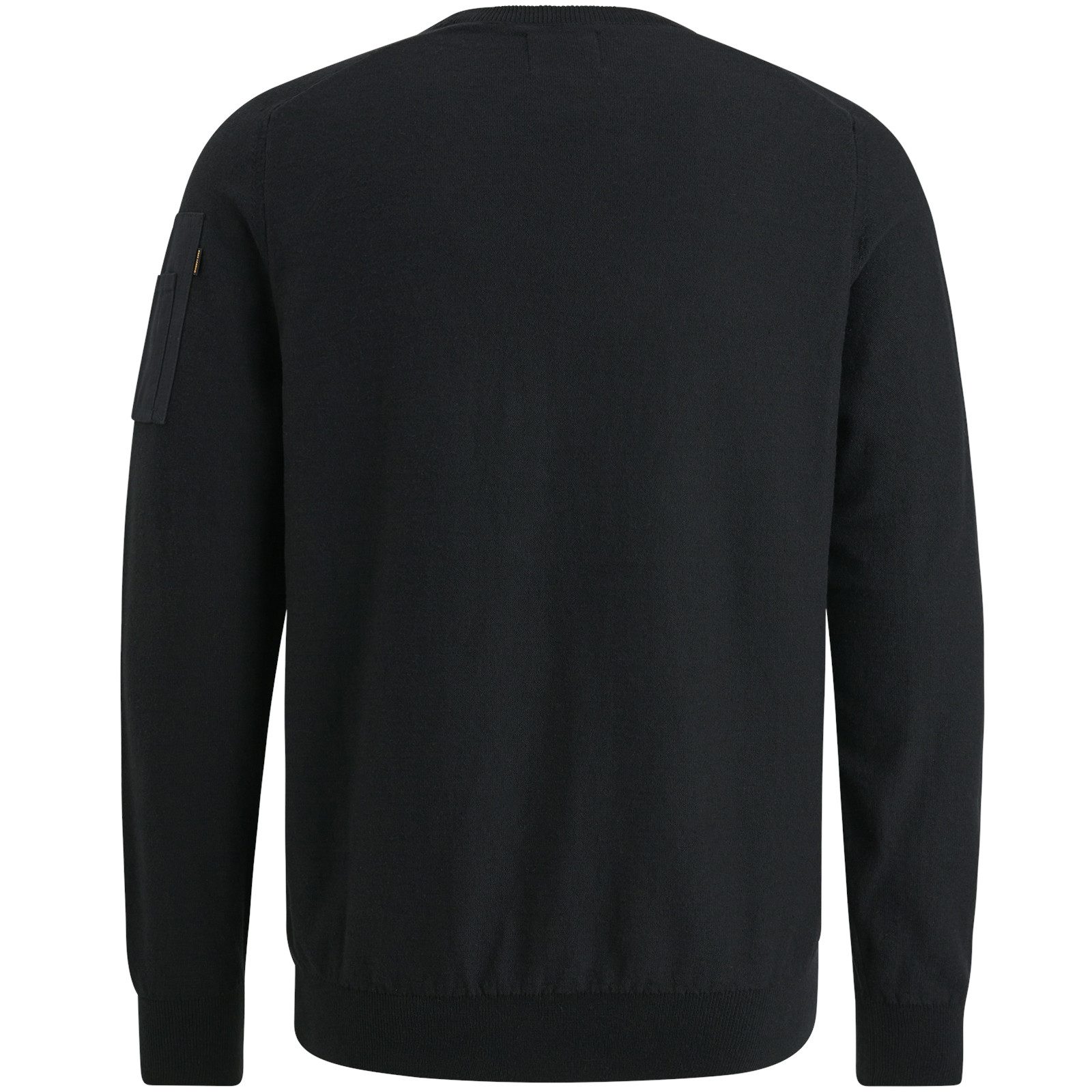 PME LEGEND Rundhalspullover American classic Buckley knit mit Logo Stickerei