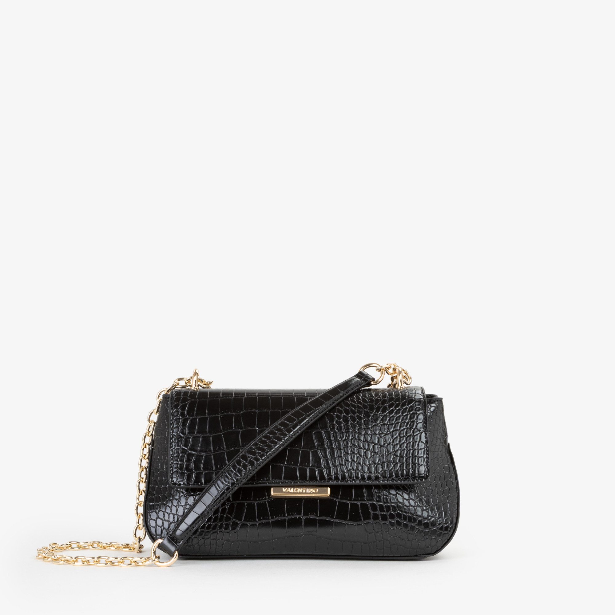 VALENTINO BAGS Umhängetasche AFRODITE, Handtasche, Abendtasche mit modischer Kroko-Prägung