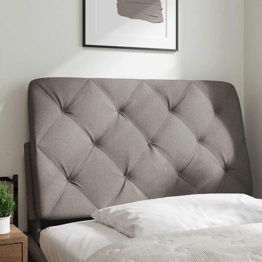 vidaXL Kopfteil Kopfteil-Kissen Taupe 80 cm günstig online kaufen