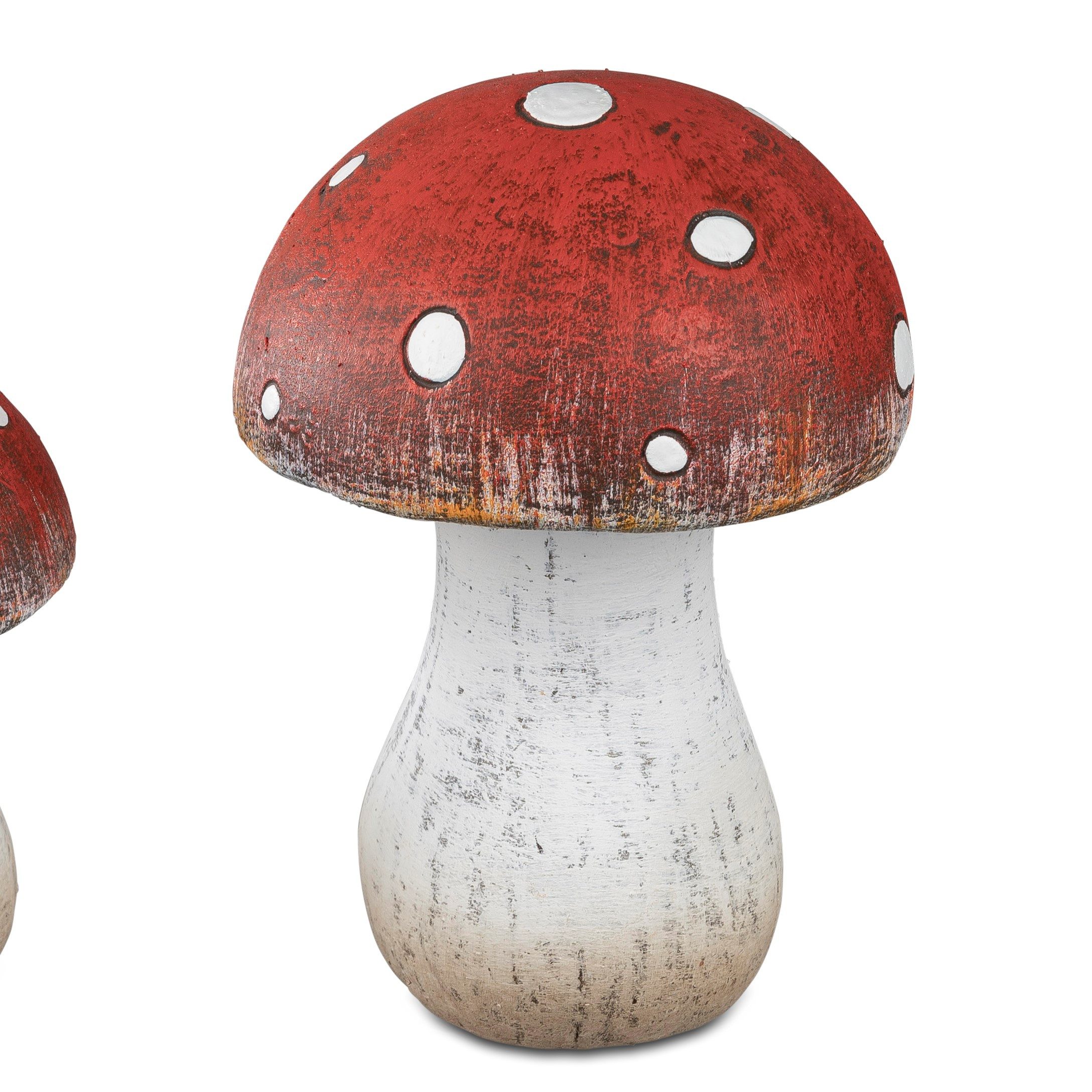 formano Skulptur Herbstfarben, Höhe: 16cm, Farbe: Natur, Motiv: Pilz