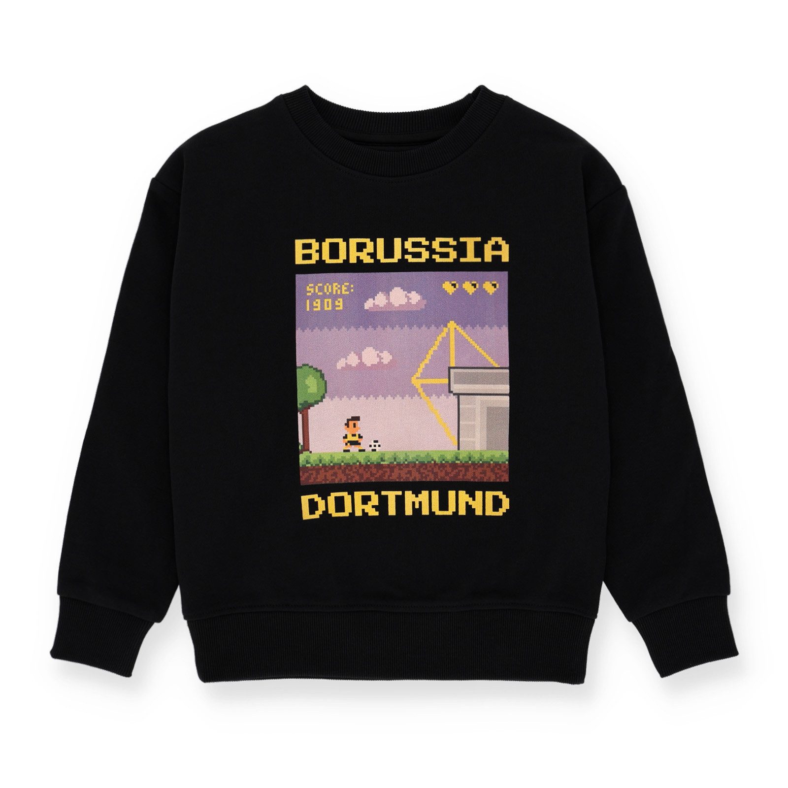 BVB Hoodie BVB Gaming Crewneck Kinder schwarz (1-tlg)