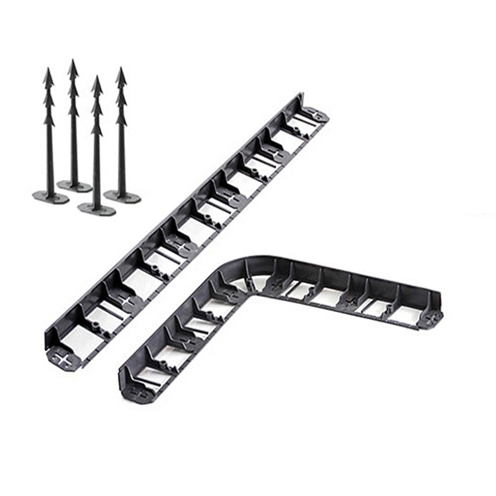 BigDean Rasenkante Pflastersteineinfass 8m x 5,7cm Randstei