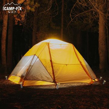 PARCO Zelthering CAMP-FIX Schraubhering Camping Set, (33-St), Für harten Boden, Outdoor-Nutzung