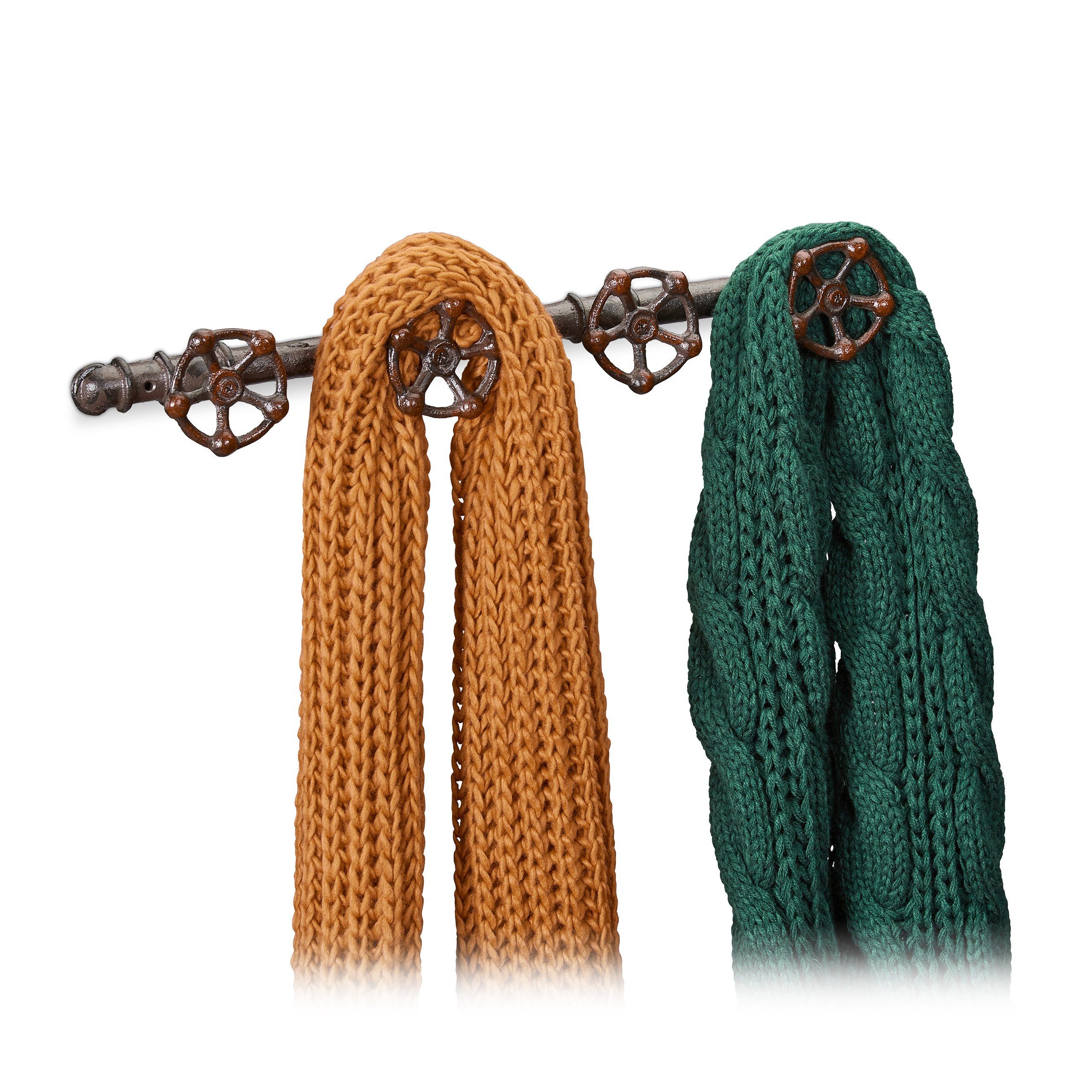 relaxdays Wandgarderobe industrial günstig online kaufen