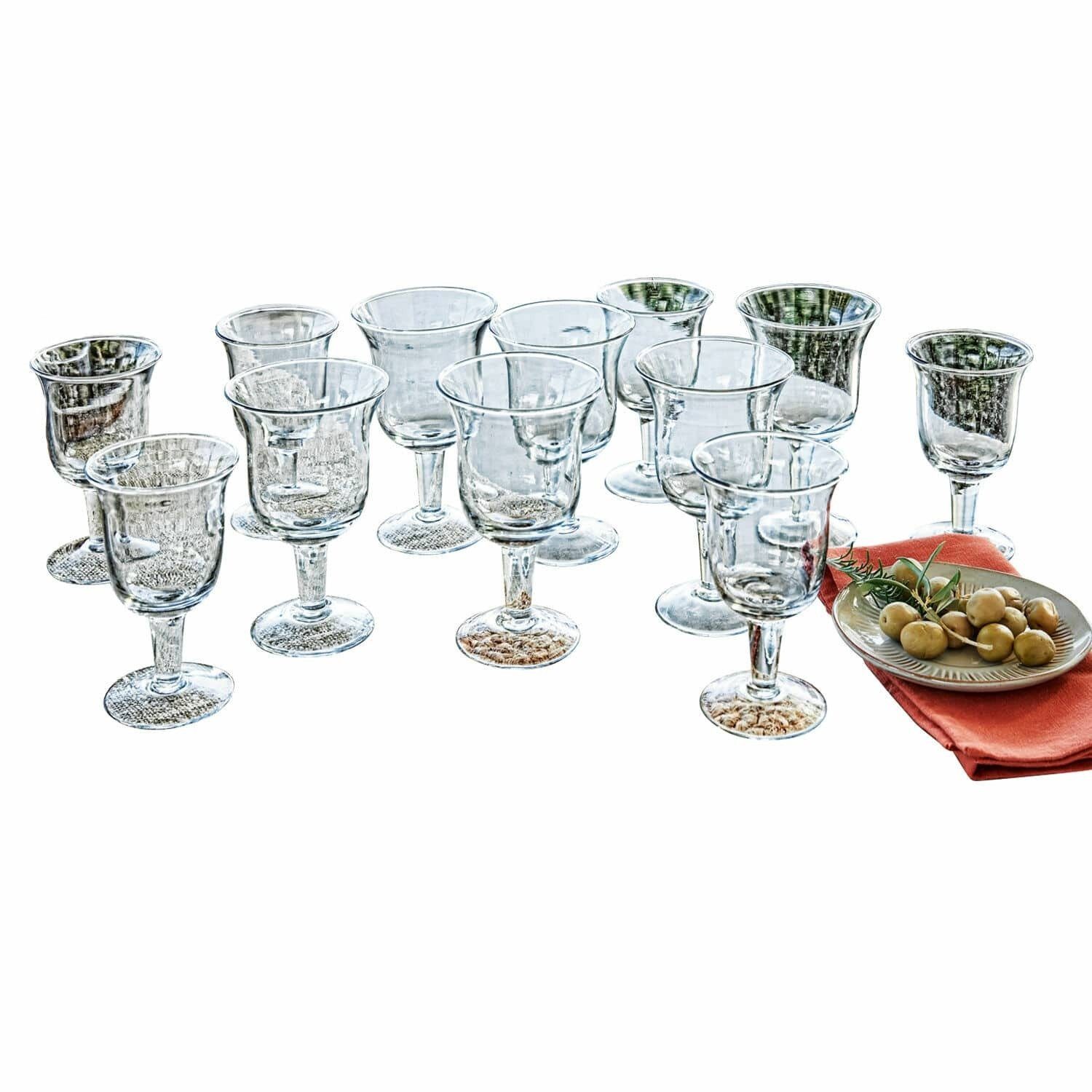 Glas Glas 12er Set Antrim klar
