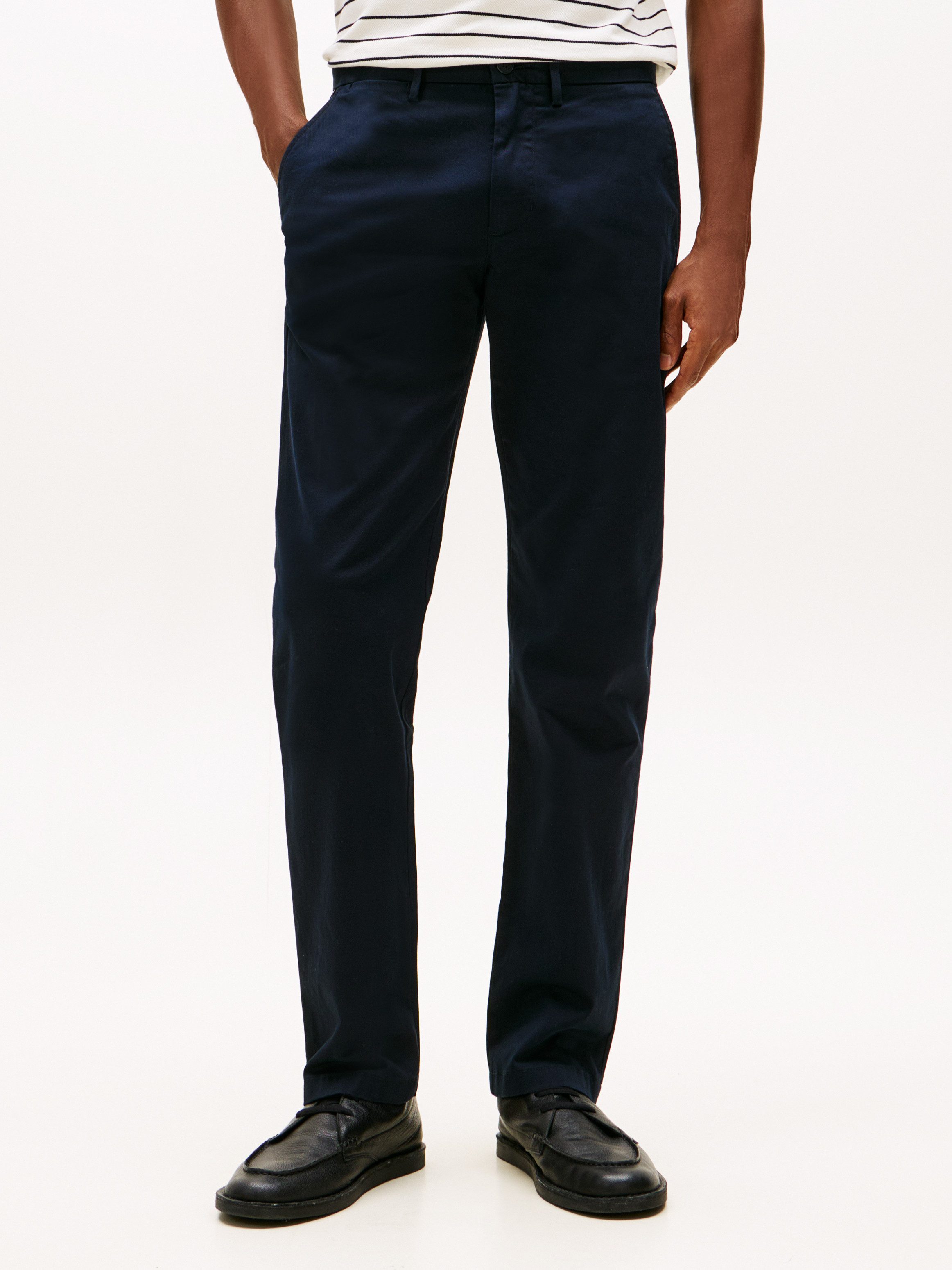 Tommy Hilfiger Chinohose Chino Denton 1985 PIMA CO Straight Fit