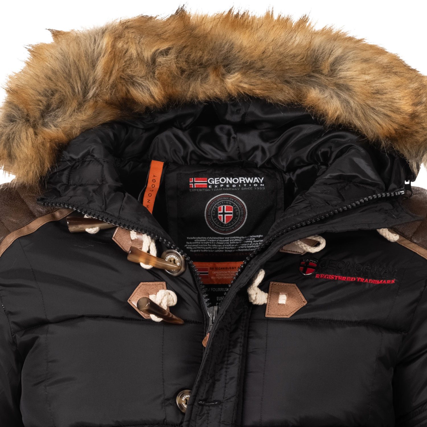 Geographical Norway Winterjacke warme Designer Herren Winter Stepp Jacke Outdoorjacke Belph
