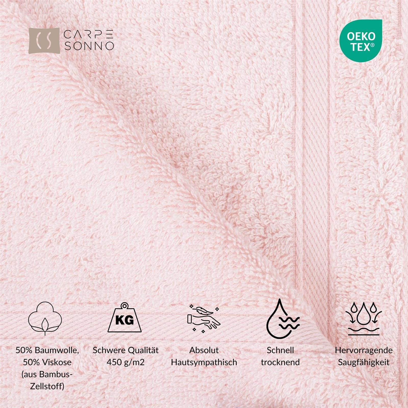 Carpe Sonno Handtuch Set Gästetuch Handtuch günstig online kaufen