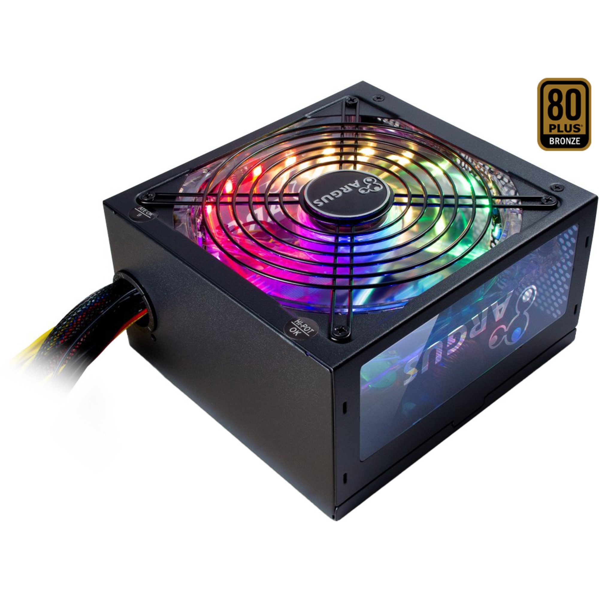 Inter-Tech Argus RGB-500W II, PC-Netzteil, (1x PC-Netzteil