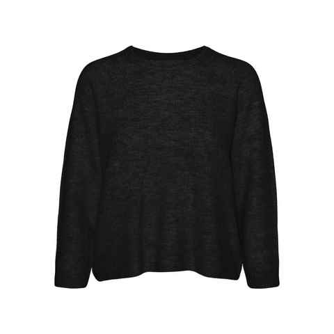 Vero Moda Rundhalspullover VMELLYLEFILE 3/4 SLEEVE O-NECK PULLOVER