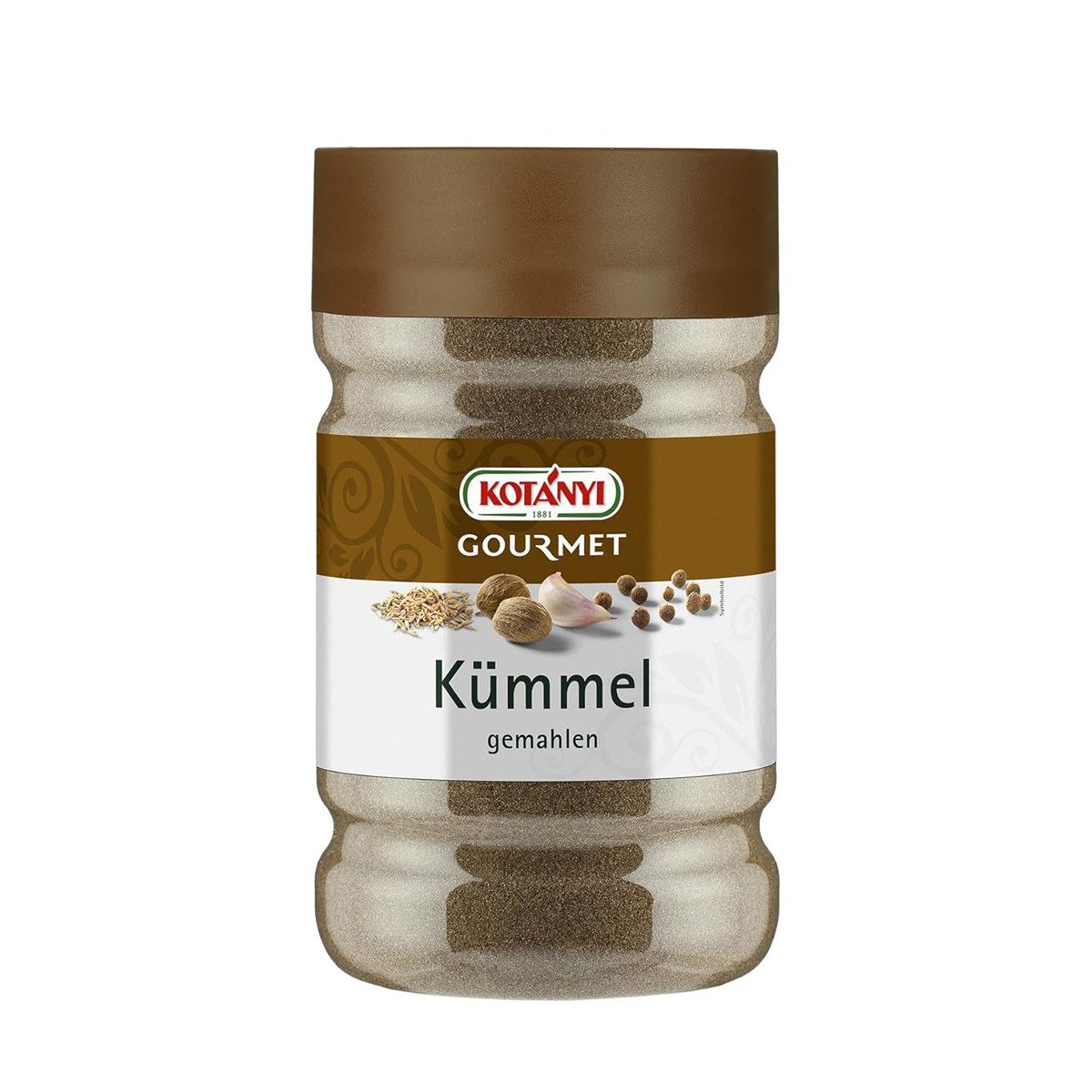 KOTANYI Gewürz, Kotanyi Kümmel gemahlen getrocknet Großverbraucher Gastronomie 382g