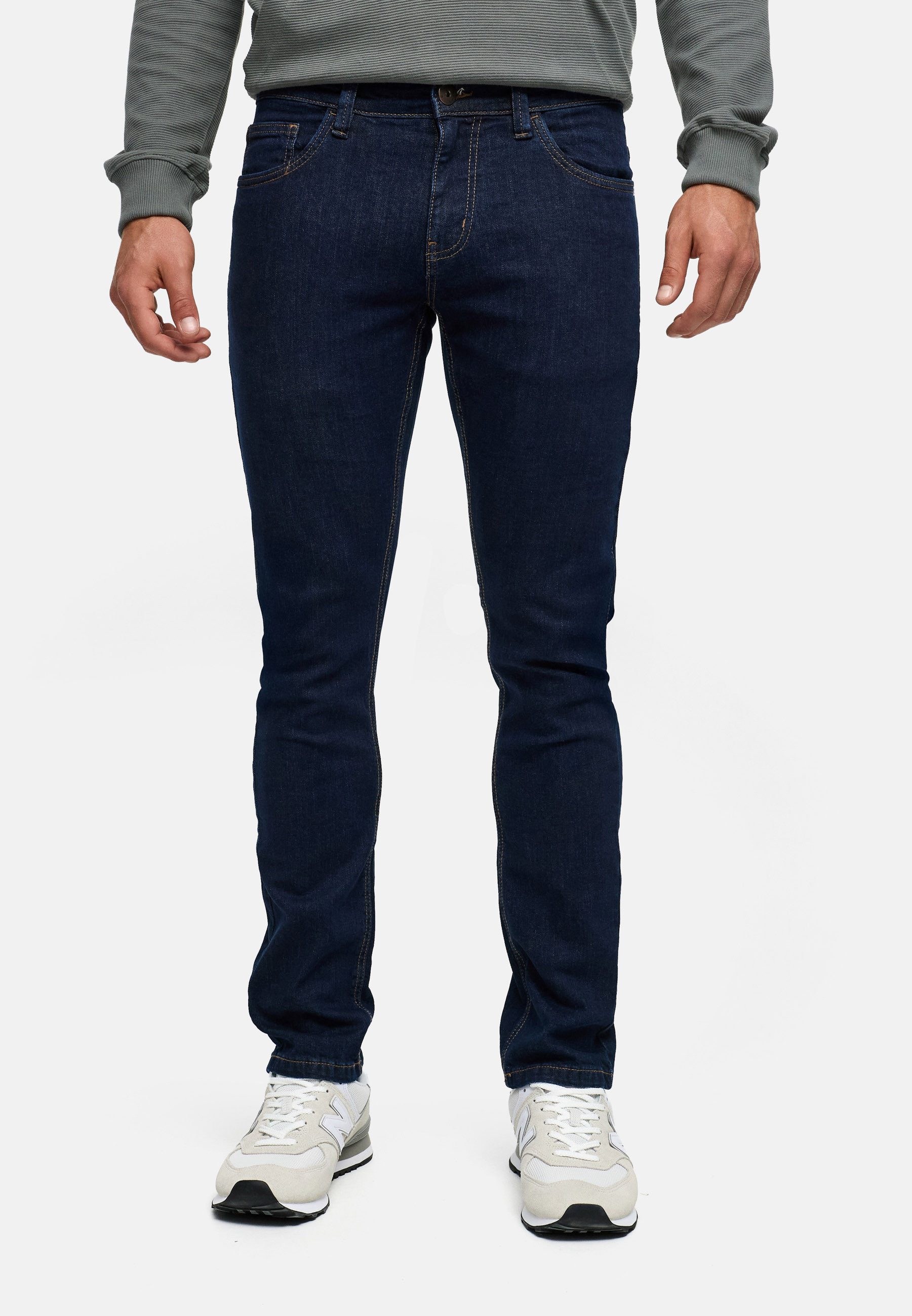 INDICODE Regular-fit-Jeans Herren INPartin Jeanshose 5 Pocket aus Baumwolle und 5 Taschen