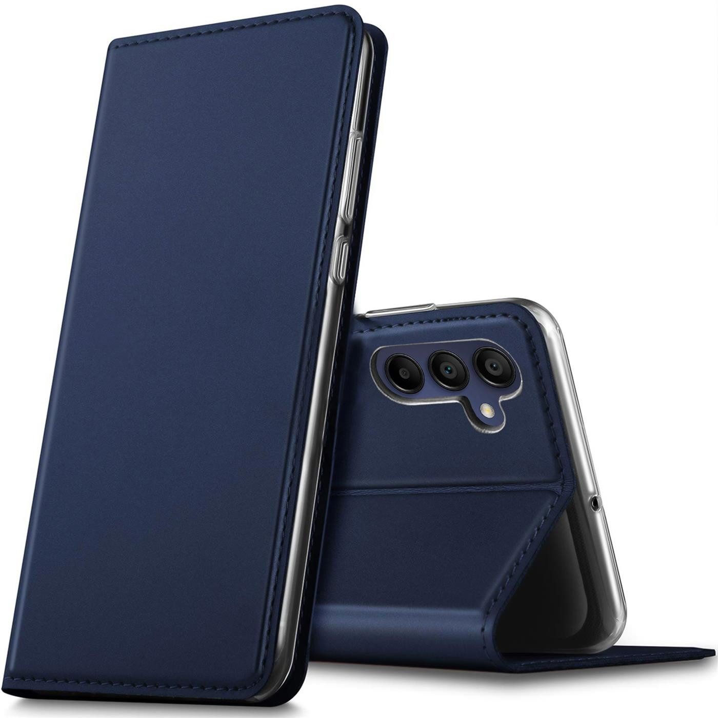 CoolGadget Handyhülle Klapptasche Wallet Kartenfach für Samsung Galaxy A15 4G / 5G 6,5 Zoll, Ultra Slim Flip Case Hülle Klapphülle Cover Schutzhülle