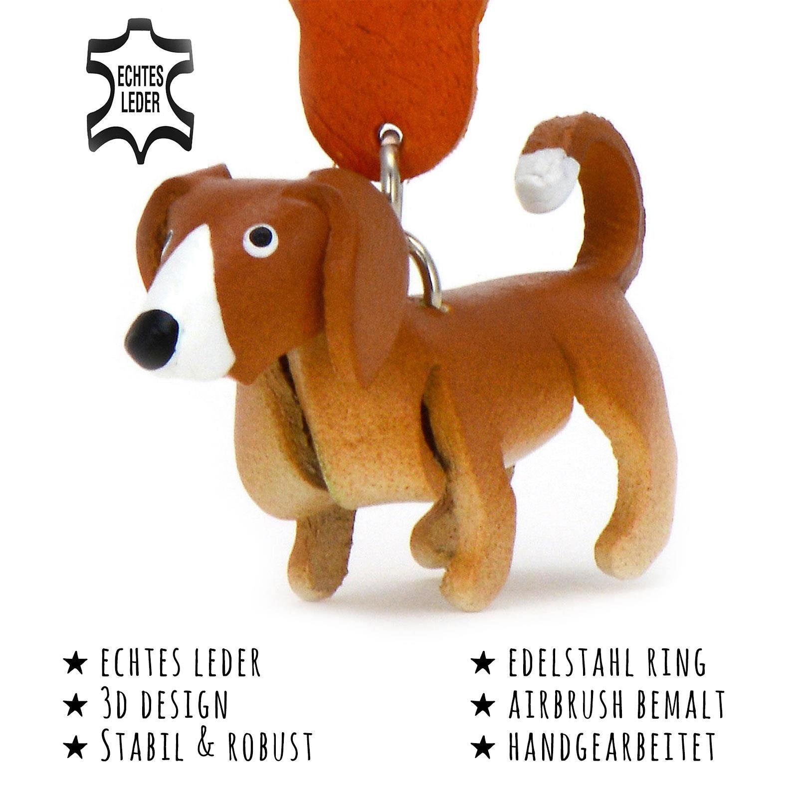 Kinder Accessoires Monkimau Schlüsselanhänger Labrador Retriever Schlüsselanhänger Leder Tier (Packung)