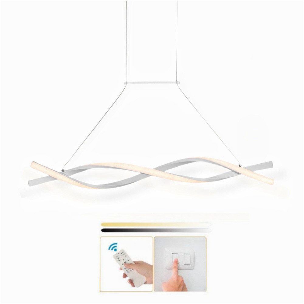 LETGOSPT LED Pendelleuchte Esstisch Hängeleuchte Dimmbare günstig online kaufen