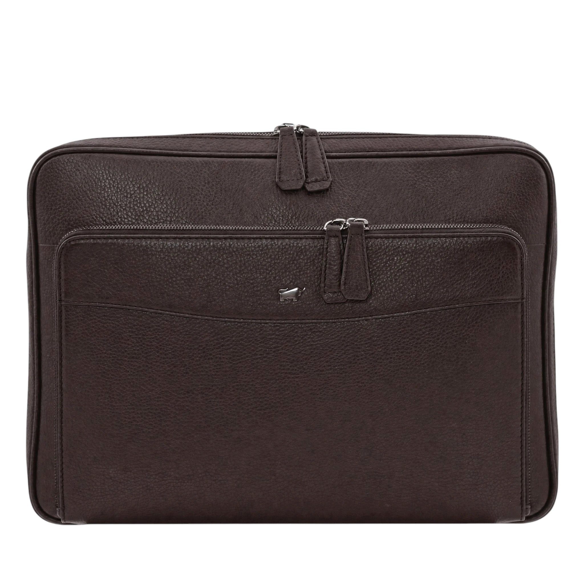 Braun Büffel Laptoptasche THEO Meeting Mappe braun