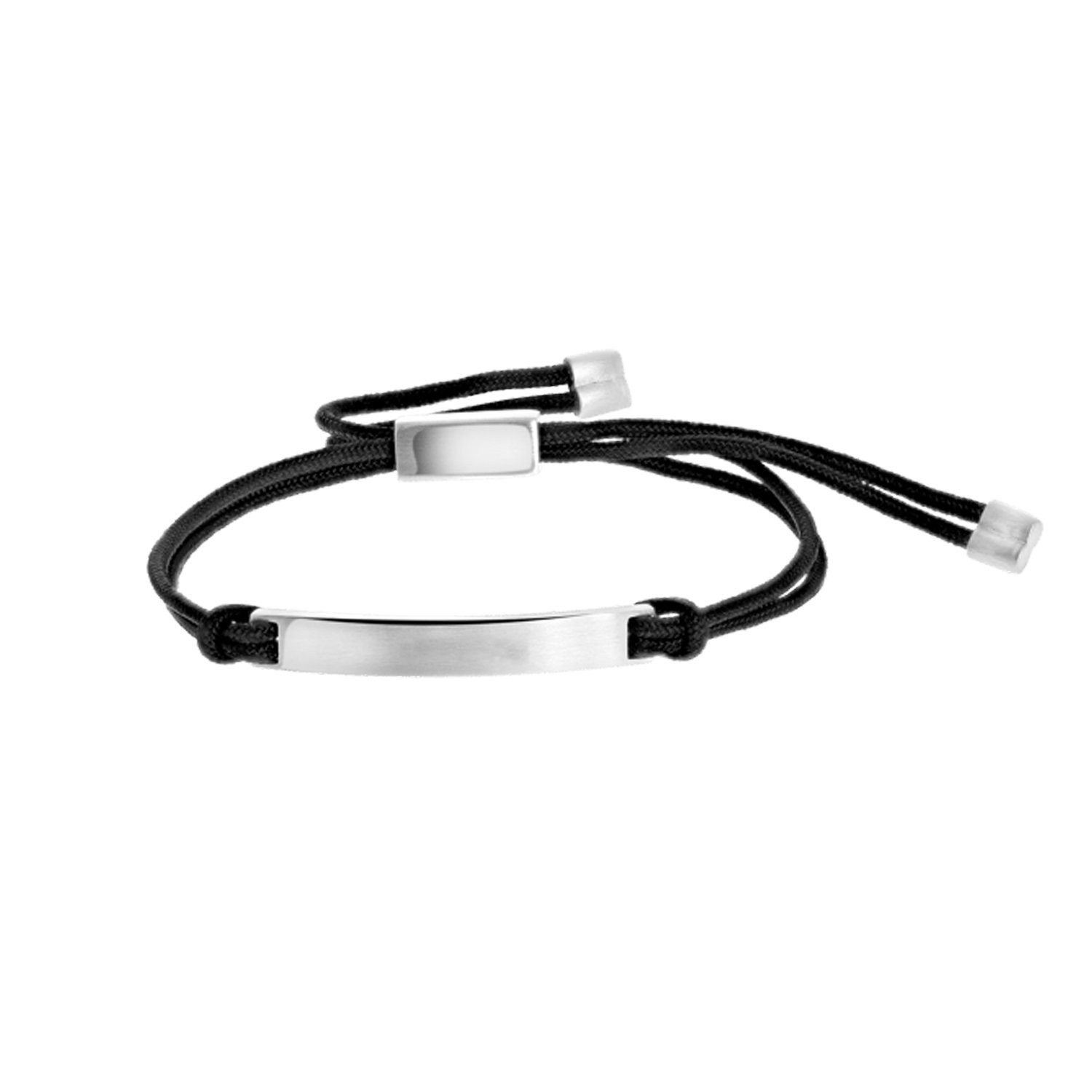 LUCARDI Armband mit Gravur Armband - Stahl - Silber - Kinder