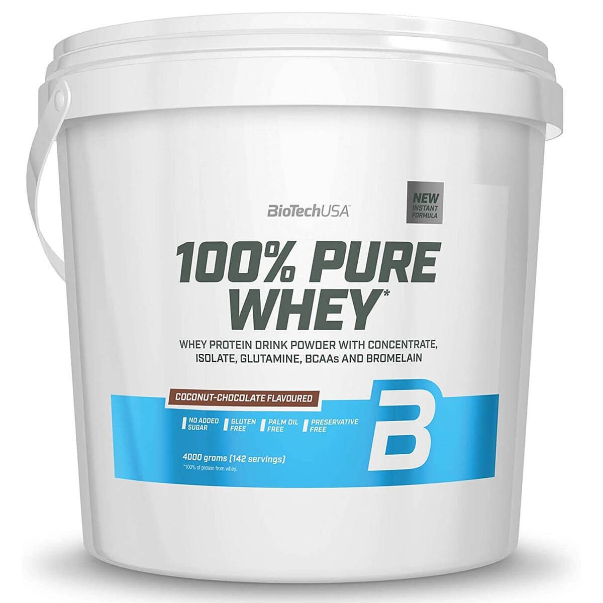 Biotech USA 100% Pure Whey 4000 g Pulver