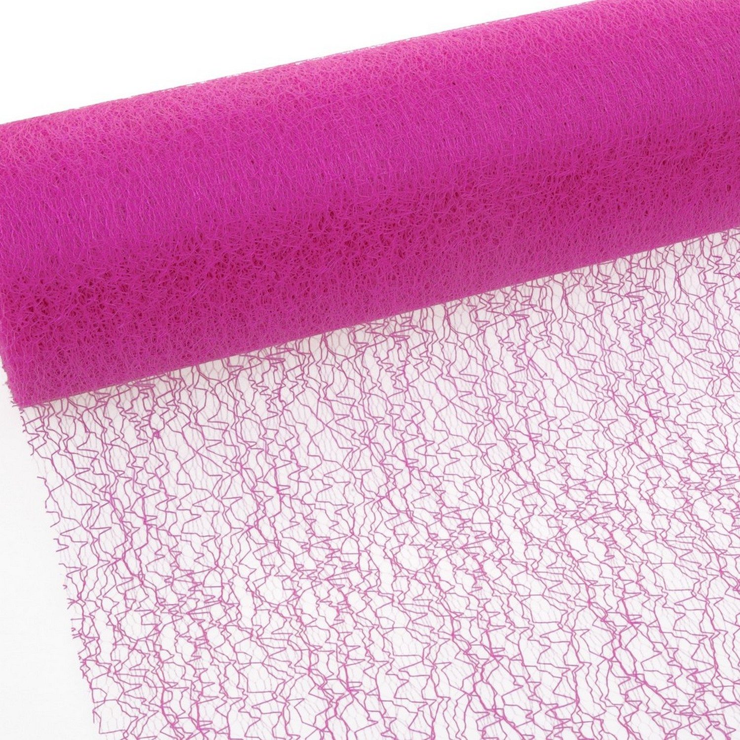 Deko AS Tischläufer Spiderweb Tischband - 30cm pink - Rolle 5m - 67 019-5M 300 (1-tlg, 1 Rolle Tischläufer), Strapazierfähig
